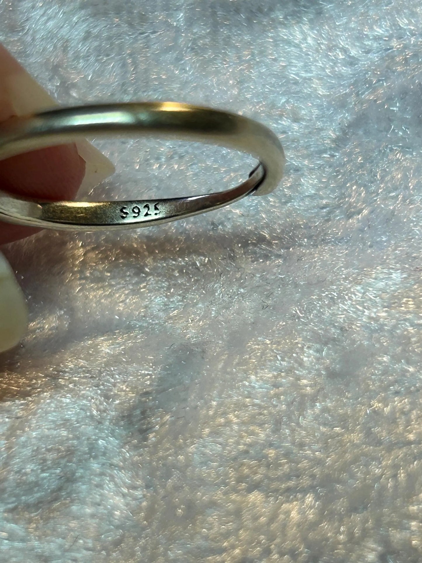 Fidget Spinner Ring with Black Spinel Gemstone • 925 Sterling Silver • Adjustable • Gift Box Celtic Dragon Jewellery