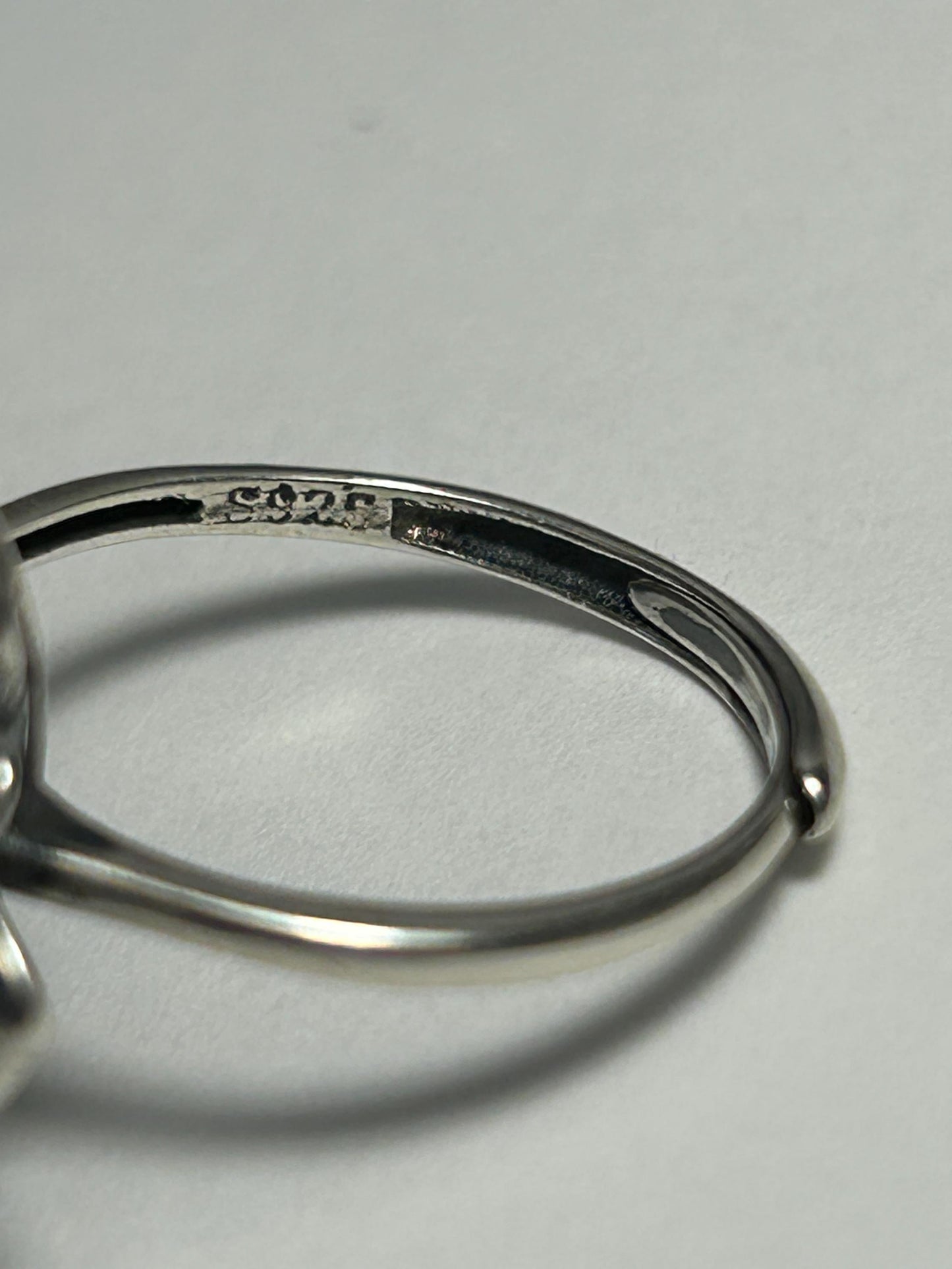 Honey Bee Ring with Lapis Lazuli in 925 Sterling Silver & Adjustable Band Celtic Dragon Jewellery