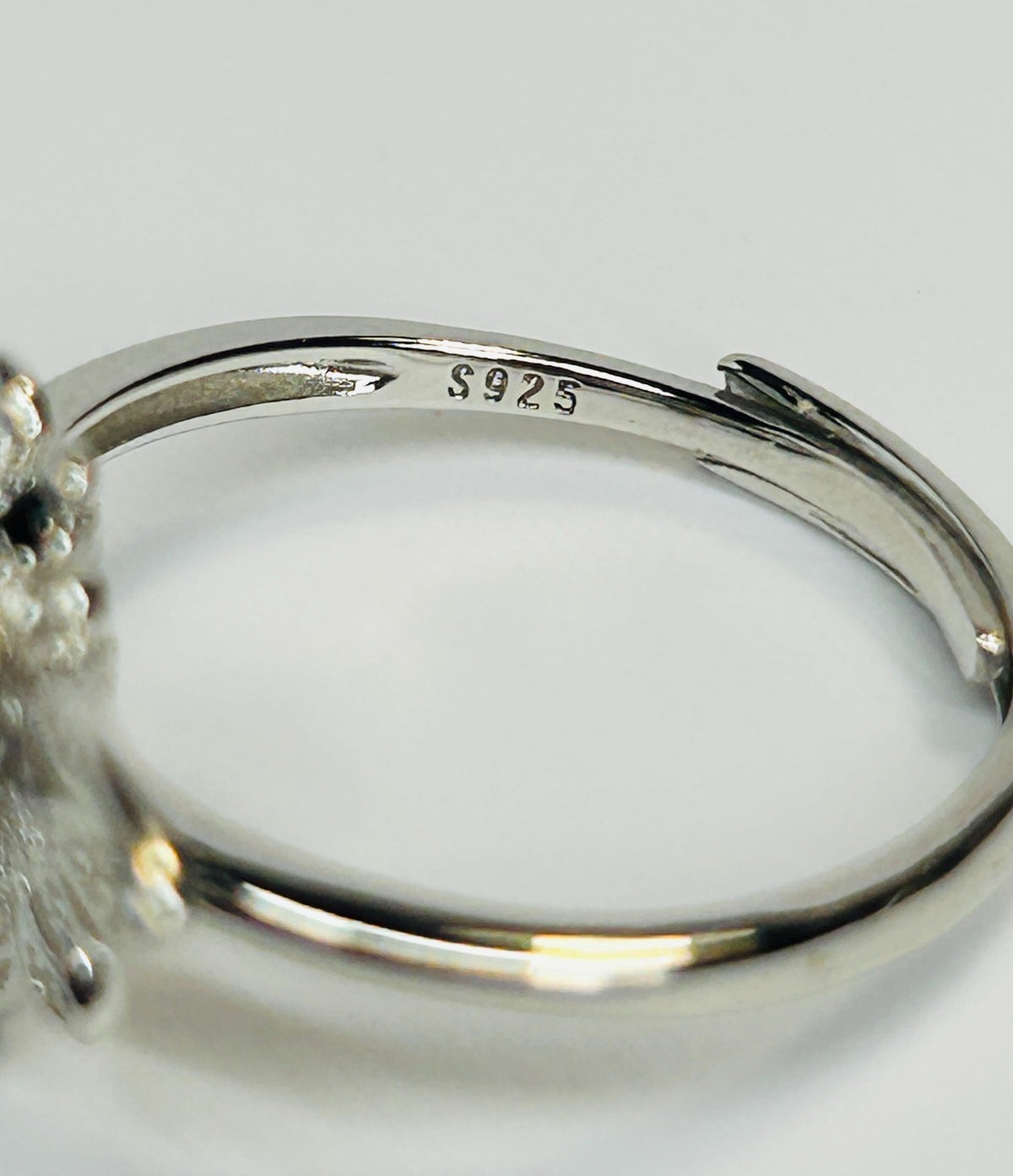 Amethyst Honey Bee Ring - 925 Sterling Silver - Adjustable CZ Bee Jewellery Celtic Dragon Jewellery
