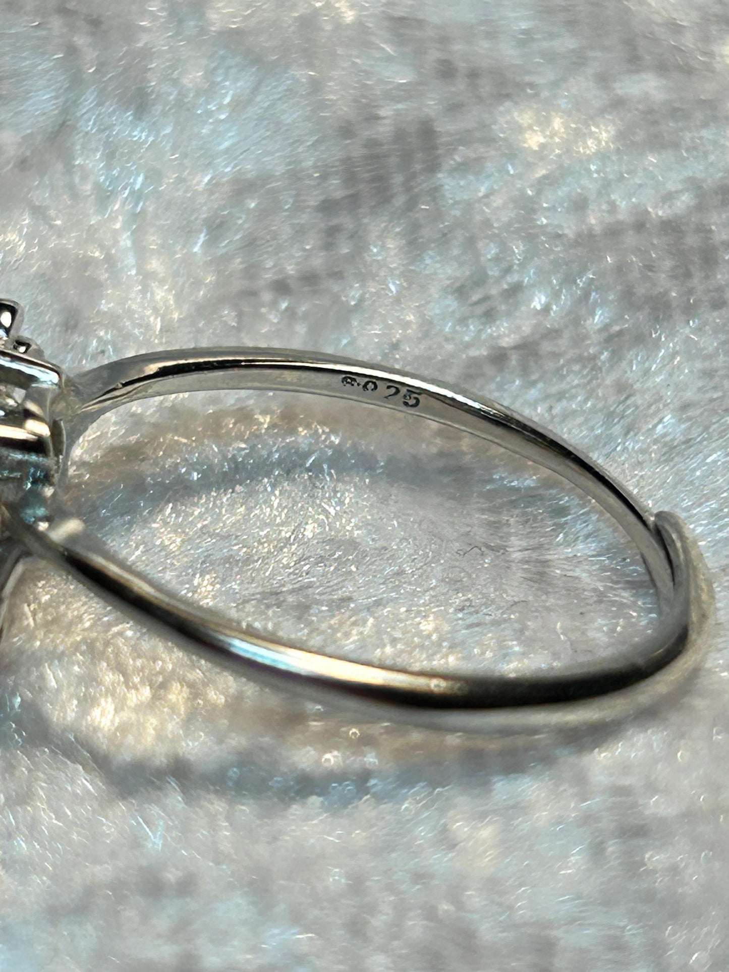 Cute Crab Ring with Rainbow Opal & CZ Accents • 925 Sterling Silver • Adjustable • Gift Box
