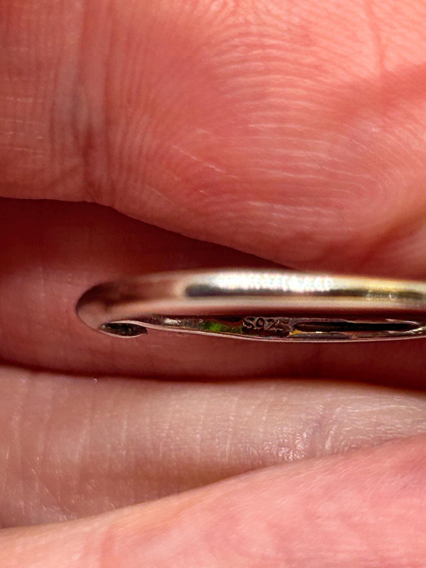 Sterling Silver Bat Ring: Faceted Diopside Gemstone, Adjustable Band