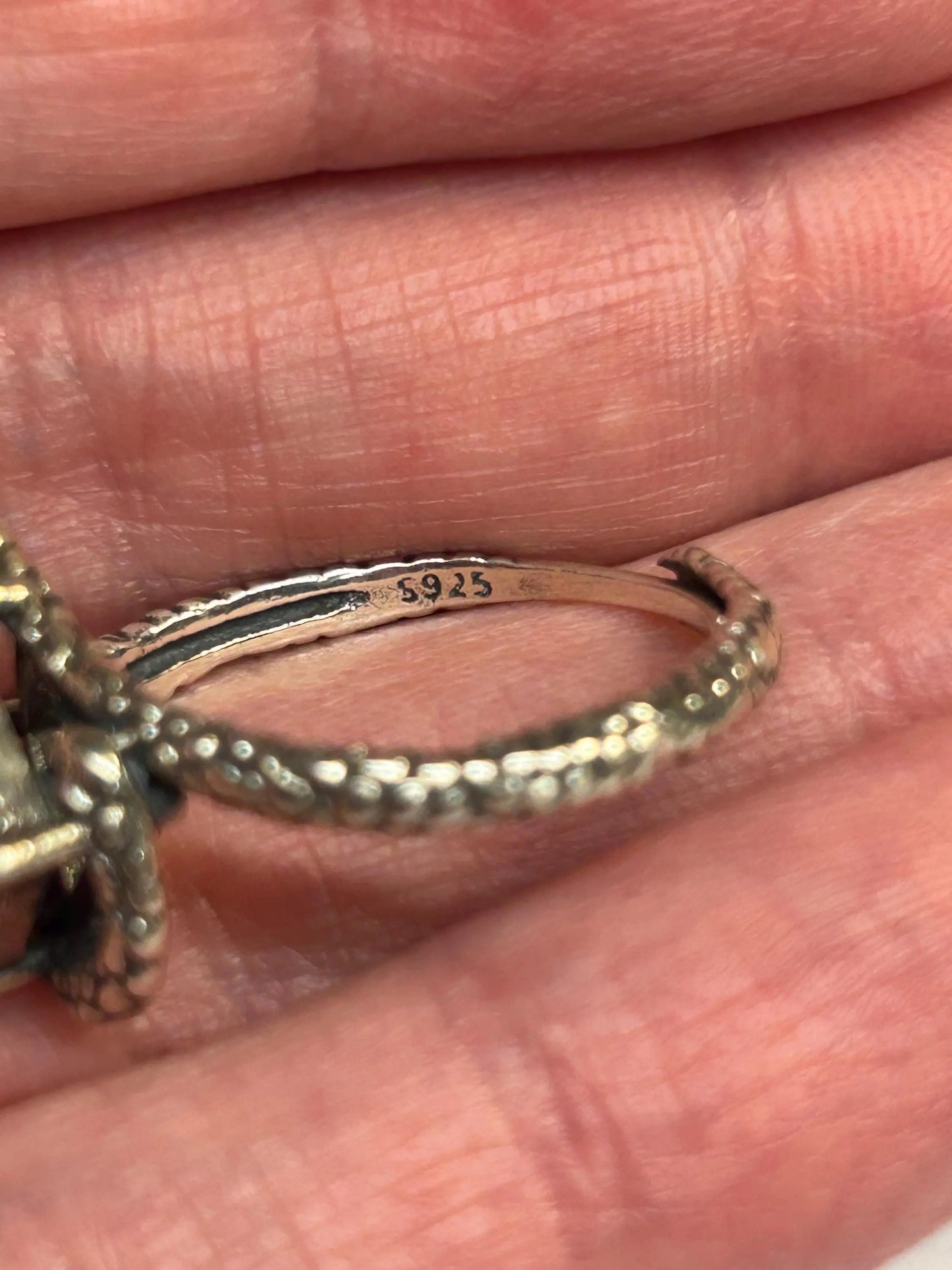 925 Silver Snake Ring with Amethyst - Adjustable Serpent Jewellery with CZ Eyes - Gift Boxed Celtic Dragon Jewellery