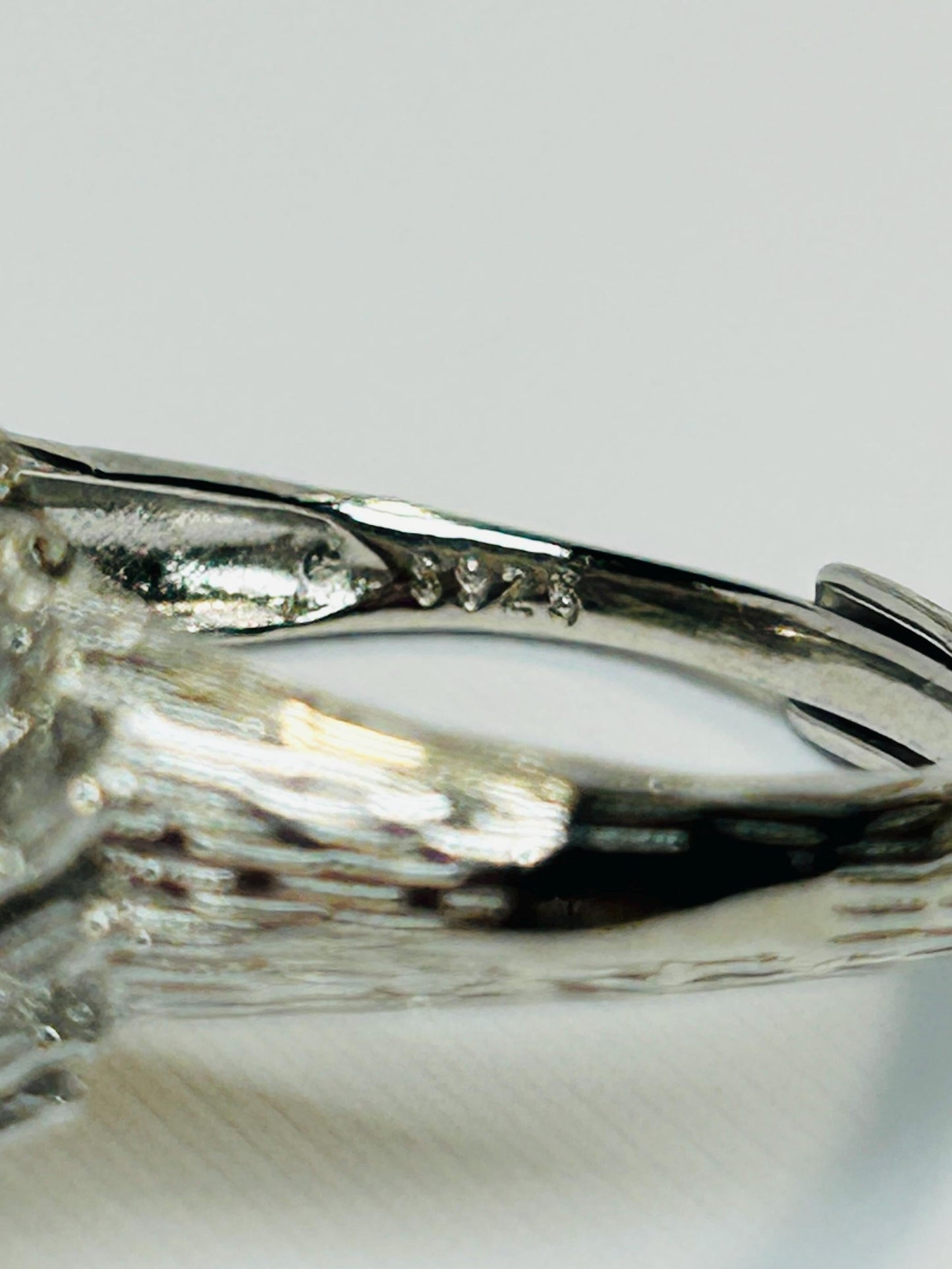 Fox Ring with Pink Garnet - 925 Sterling Silver - Adjustable Woodland Jewellery Celtic Dragon Jewellery